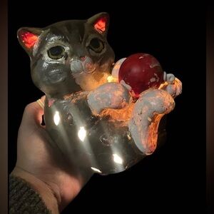 Ceramic Cat Night Light